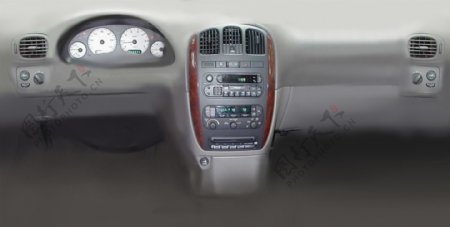 道奇轿车DodgeCaravan2003带贴图