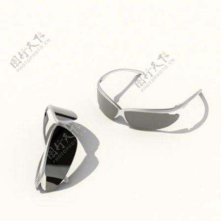 眼镜3d模型下载装饰品设计素材5
