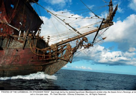 加勒比海盗剧照图片