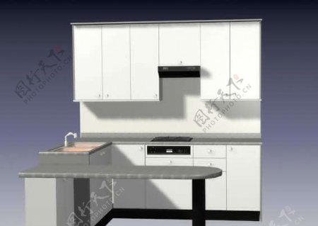 厨具典范3D卫浴厨房用品模型素材38