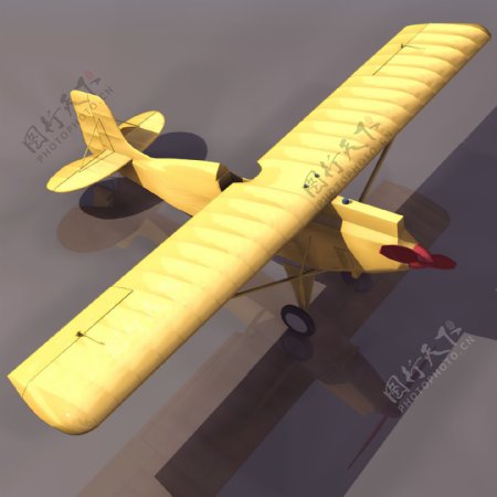 民用私人飞机模型