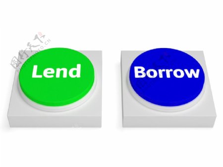 借贷按钮显示贷款或借款