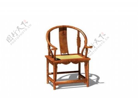 中式椅子3d中式家具模型11