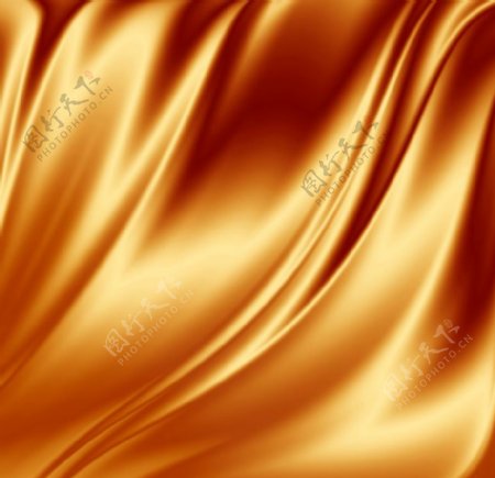 金色的丝绸适用于各种海报底纹边框
