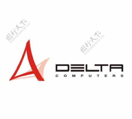 DeltaComputerslogo设计欣赏DeltaComputers电脑软件LOGO下载标志设计欣赏