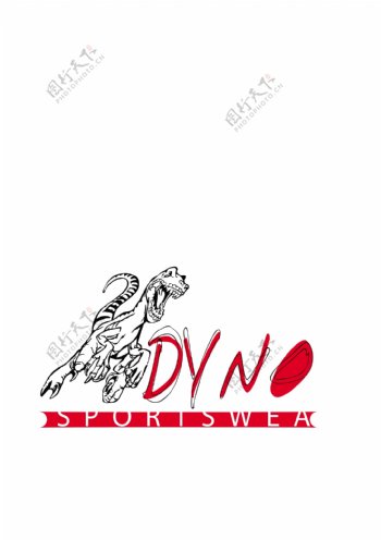 DynoSportswearlogo设计欣赏DynoSportswear体育比赛标志下载标志设计欣赏