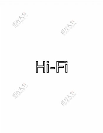 HiFilogo设计欣赏电脑相关行业LOGO标志HiFi下载标志设计欣赏
