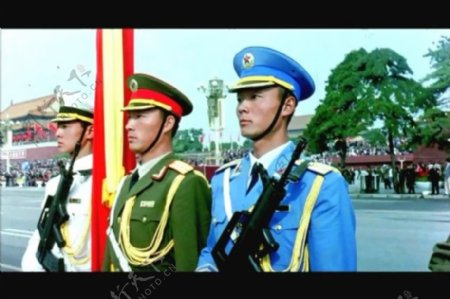 国庆阅兵仪式视频模板下载