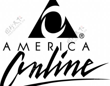 AmericaOnlinelogo设计欣赏美国在线标志设计欣赏