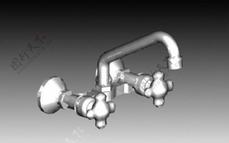 廚房龍頭093D模型