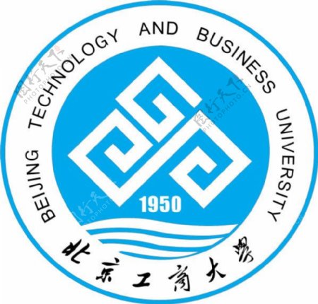 北京工商大学徽章logo