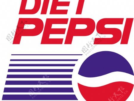 PepsiDietlogo设计欣赏百事可乐饮食标志设计欣赏