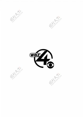 CBS4logo设计欣赏CBS4传媒机构标志下载标志设计欣赏