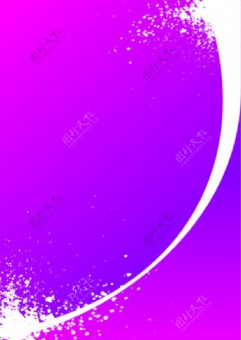 紫色曲线背景图片