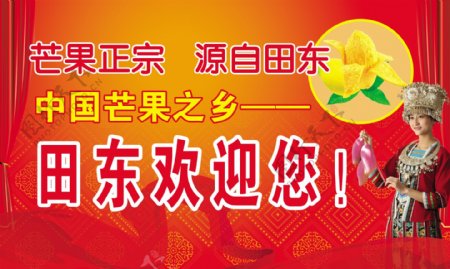 广西百色芒果节宣传