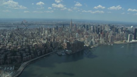 美丽的纽约市查看股票的录像视频免费下载