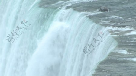 尼亚加拉大瀑布的2股票视频镜头边缘视频免费下载
