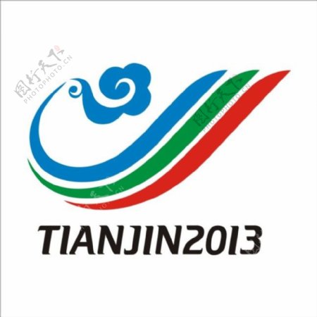 天津2013东亚运动会矢量标志
