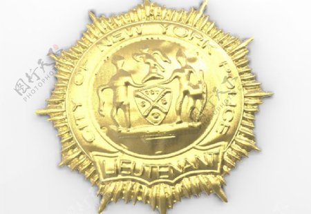 纽约市警察局的上尉徽章