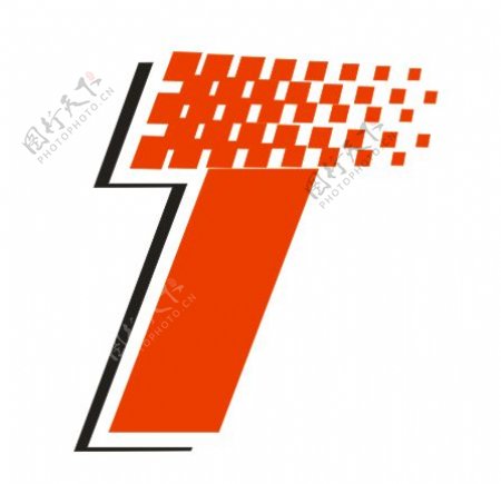 立体字体设计赛车字体中国风宣传画