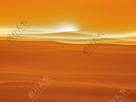灼热的沙漠背景光JPG