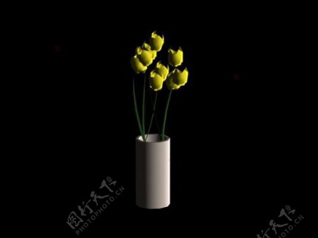 植物花草装饰素材室内装饰用品素材花草3d模型下载96