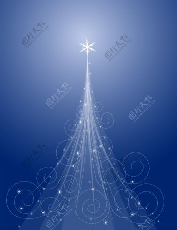 灯和圣诞树