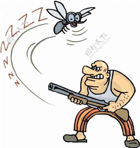 蚊子麻烦
