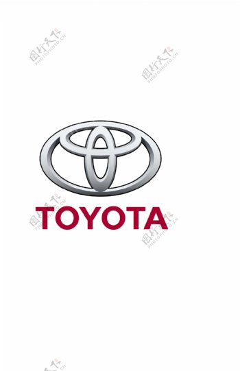 Toyotalogo设计欣赏Toyota矢量名车logo下载标志设计欣赏