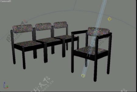 常用的椅子3d模型家具图片素材161