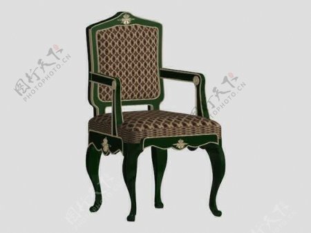 欧式椅子3d模型家具图片素材49