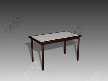 常见的桌子3d模型桌子图片22
