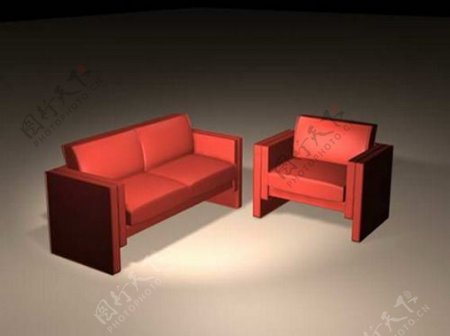 常用的沙发3d模型家具3d模型139