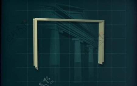 门窗构件之门窗套3D模型门窗套003