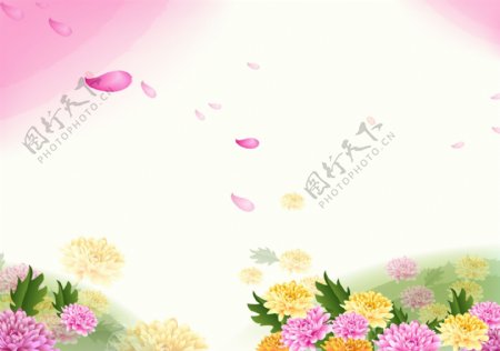 粉色鲜花