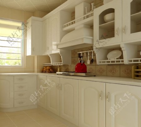 白色厨房设计