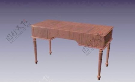 传统家具2桌子3D模型e004