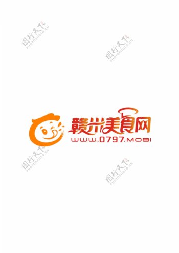 美食网站logo设计图案