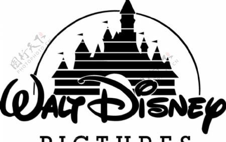 DisneyPictureslogo设计欣赏迪斯尼影业公司标志设计欣赏