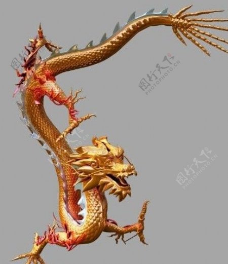 中国龙模型