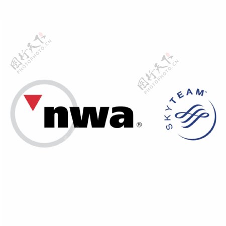 nwa美国西北航空公司标志