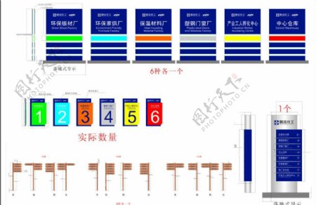 园区标牌图片