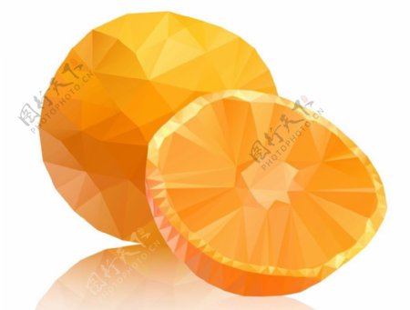 橙子桔子水果设计图片