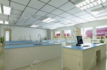 化学实验室效果图图片