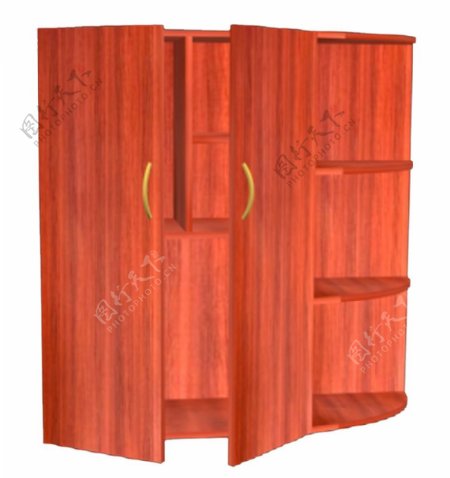 中式红木衣柜图片
