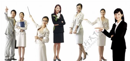 商务职业女性人物图片