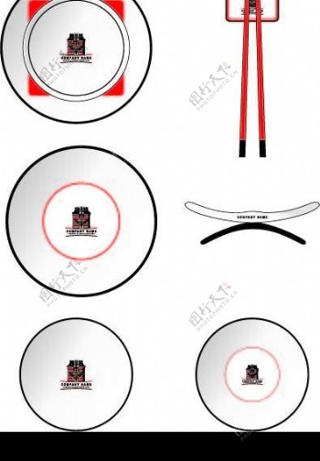 筷子盘子图片