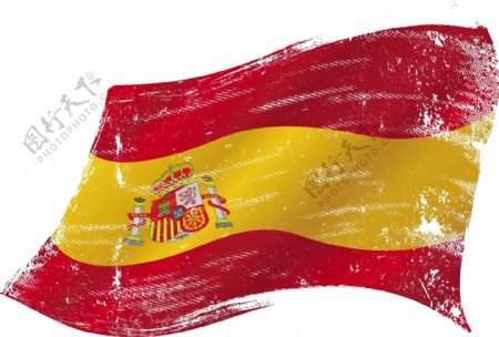 西班牙国旗图片
