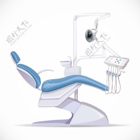 牙医治疗台医疗设备图片