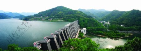 新中国第一坝佛子岭水库图片